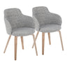 Boyne - Chair (Set of 2) - Wood Legs