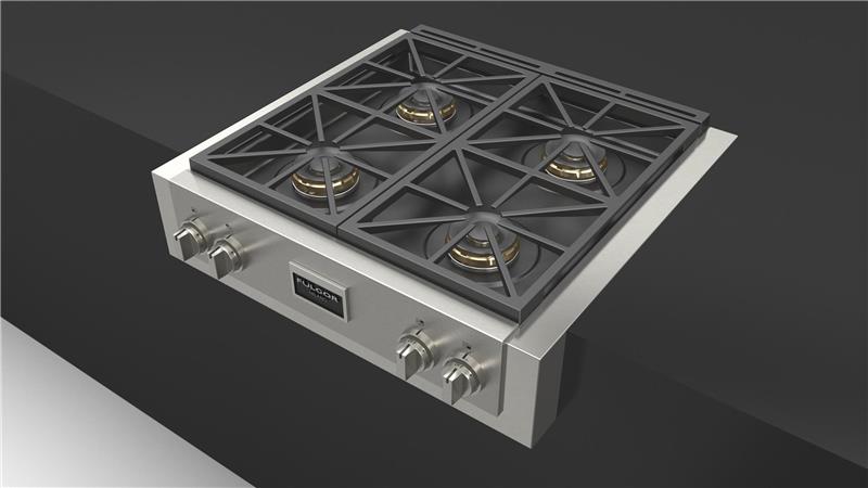 30" PRO GAS RANGE TOP - (F6GRT304S1)