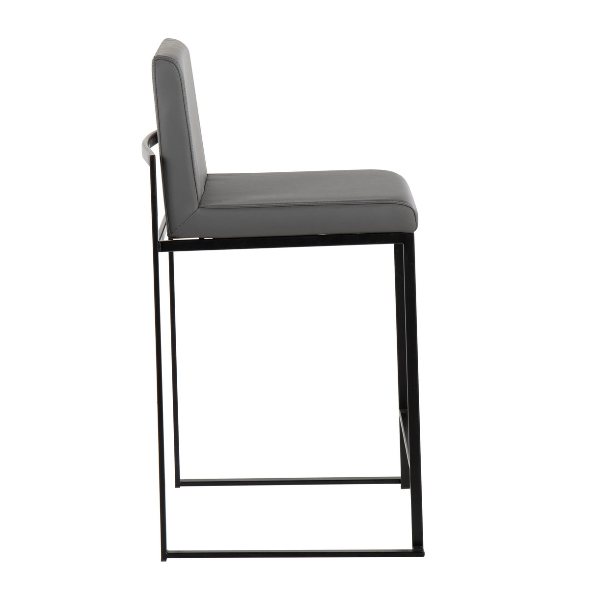 Fuji - Contemporary Modern Elegance, High Back Counter Stool