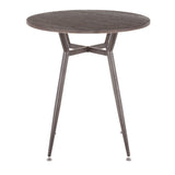 Clara - Industrial Round Dinette Table