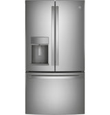 GE Profile(TM) Series 27.7 Cu. Ft. Fingerprint Resistant French-Door Refrigerator with Door In Door and Hands-Free AutoFill - (PFD28KYNFS)