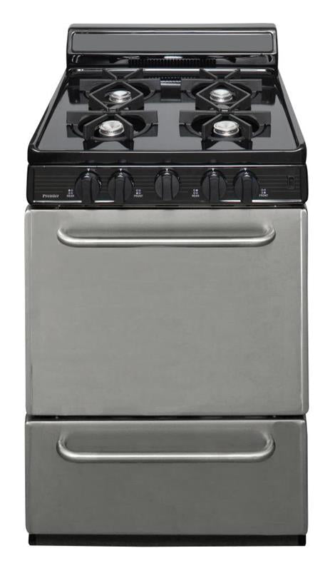 24 in. Fresstanding Gas Range in Stainless Steel - (SCK600BP)