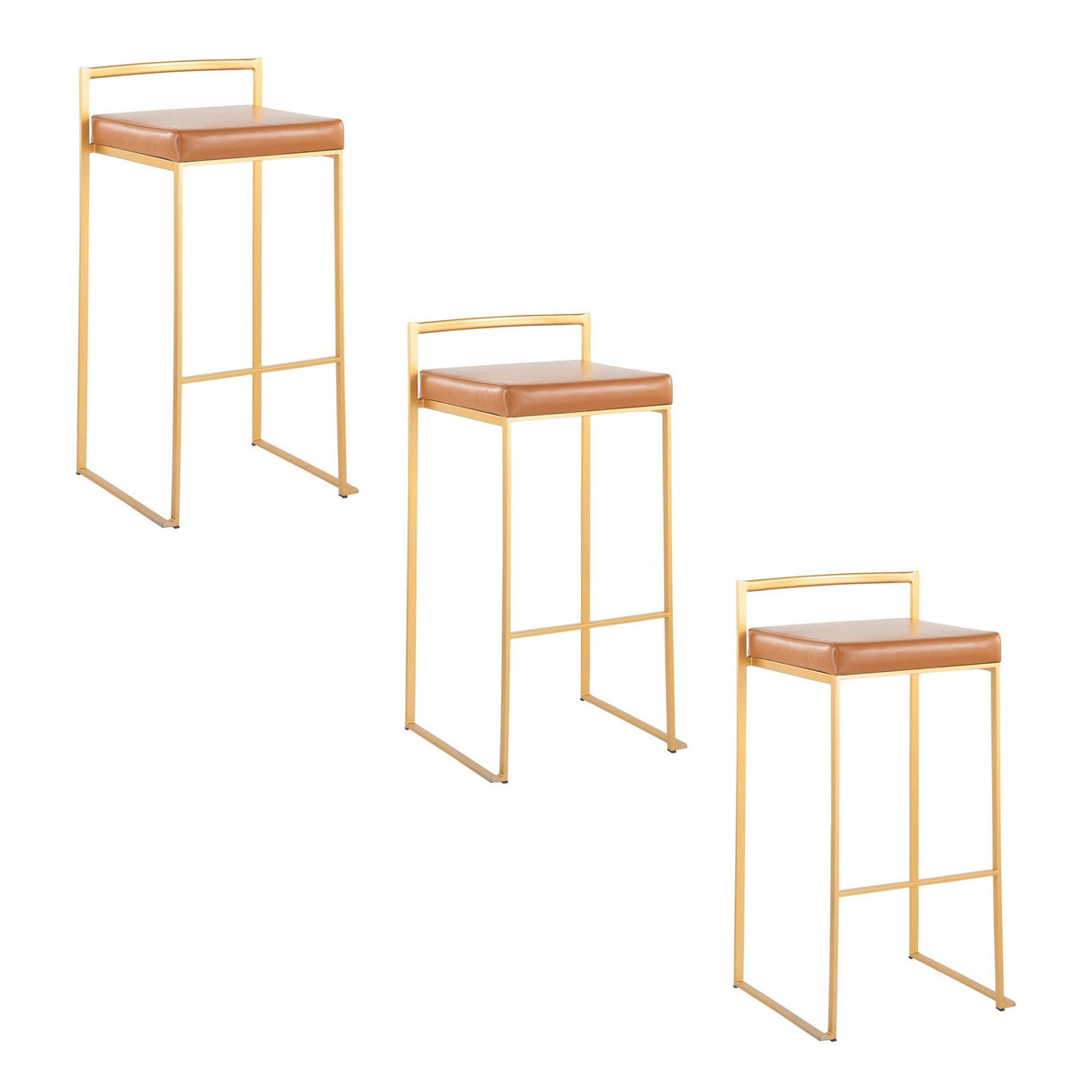 Fuji - Stackable Barstool Set