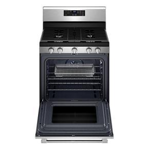 Gas Range With Air Fryer And Basket - 5.0 Cubic Feet