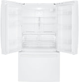 GE(R) ENERGY STAR(R) 27.0 Cu. Ft. French-Door Refrigerator - (GNE27JGMWW)