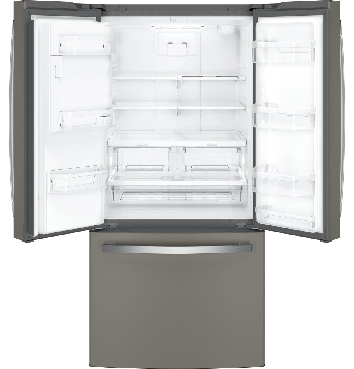 GE(R) ENERGY STAR(R) 23.7 Cu. Ft. French-Door Refrigerator - (GFE24JMKES)