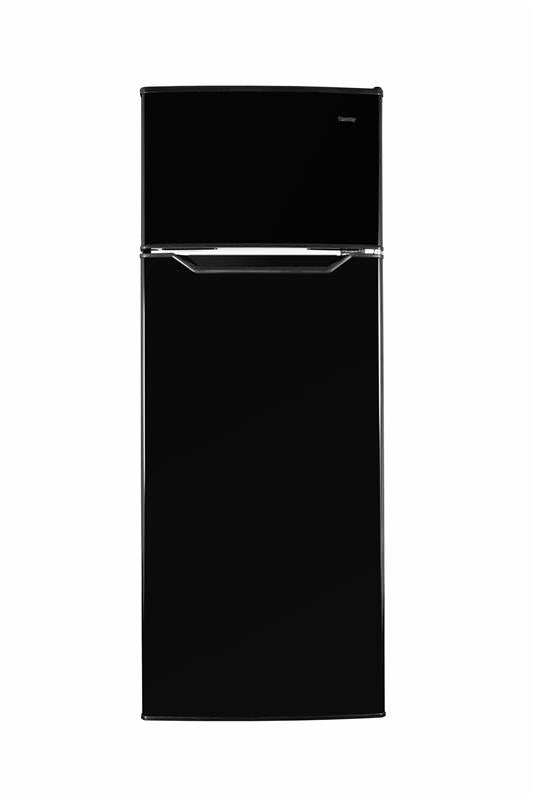 Danby 7.4 cu ft. Apartment Size Fridge Top Mount in Black - (DPF074B2BDB6)