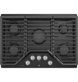 GE Profile(TM) 30" Built-In Gas Cooktop with 5 Burners and Optional Extra-Large Cast Iron Griddle - (PGP7030DLBB)