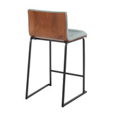 Mason Mara - Contemporary Fixed Height Quality Counter Stool (Set of 2)