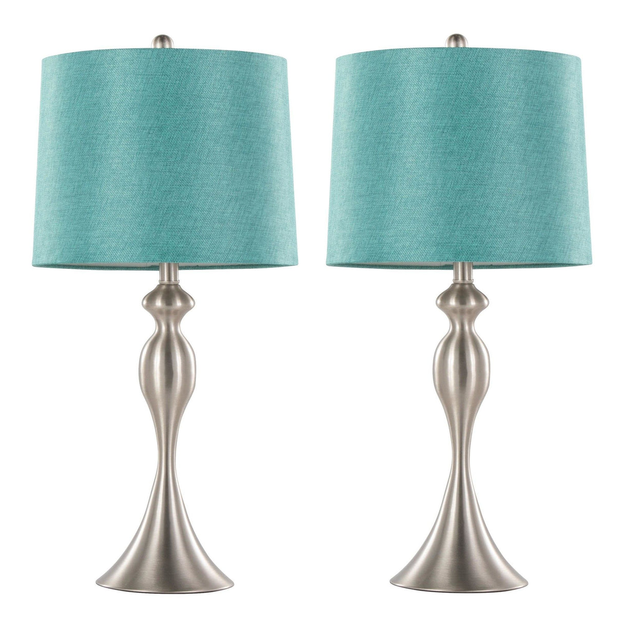 Ashland - 27" Metal Table Lamp (Set of 2) - Green