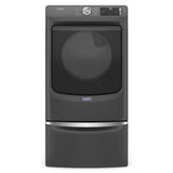 Front Load Electric Dryer With Extra Power And Quick Dry Cycle - Volcano Black