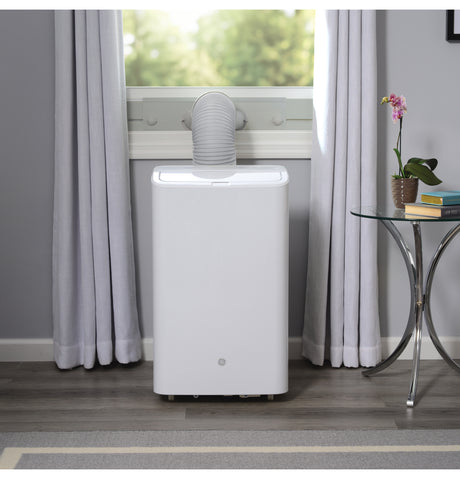 GE(R) 8,500 BTU Portable Air Conditioner with Dehumifier and Remote, White - (APCD08JASW)