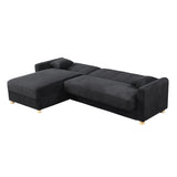 Thomas - 99.5" Convertible Sleeper Sectional Sofa with Reversible Chaise and Storage