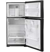 GE(R) ENERGY STAR(R) 19.2 Cu. Ft. Top-Freezer Refrigerator - (GTE19DTNRBB)