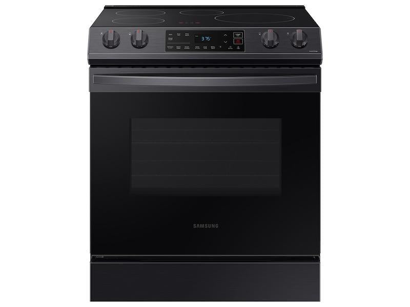 6.3 cu. ft. Smart Rapid Heat Induction Slide-in Range in Black Stainless Steel - (NE63B8211SG)