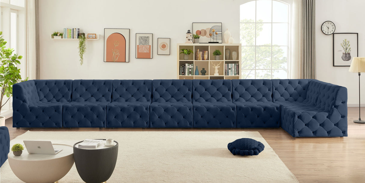 Tuft - Modular Sectional 8 Piece - Navy