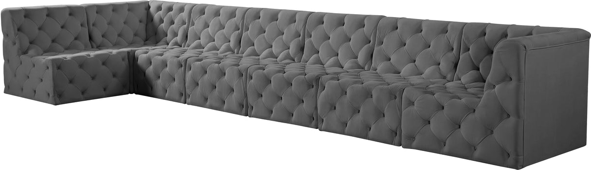 Tuft - Modular Sectional 7 Piece - Gray