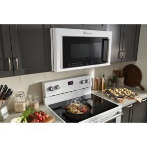 30" 5-Element Electric Convection Range - White