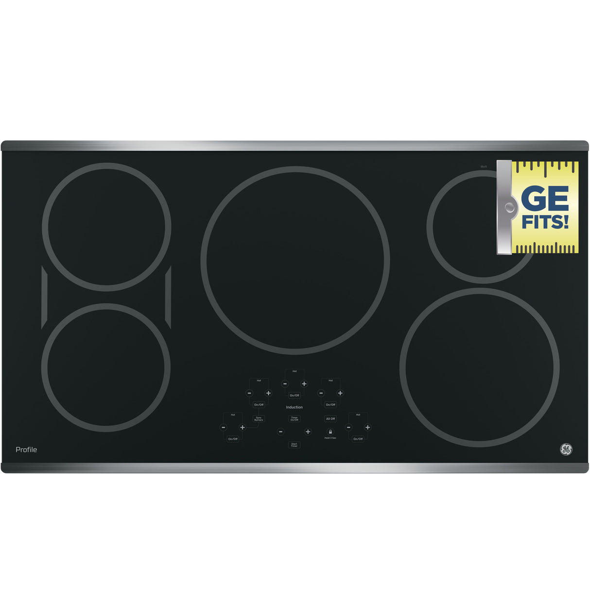 GE Profile(TM) 36" Built-In Touch Control Induction Cooktop - (PHP9036SJSS)