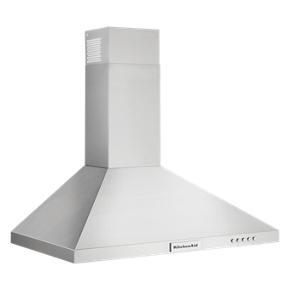 30" Wall-Mount, 3-Speed Canopy Hood - Stainless Steel