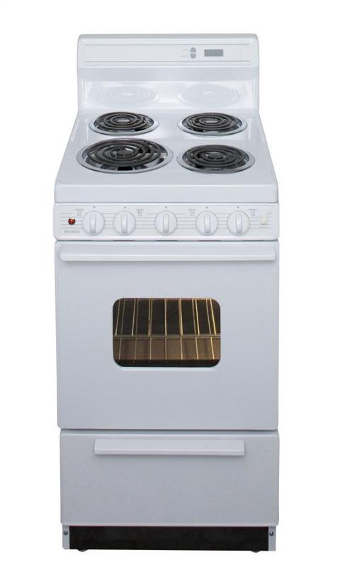 20 in. Freestanding Electric Range in White - (EAK220OP)