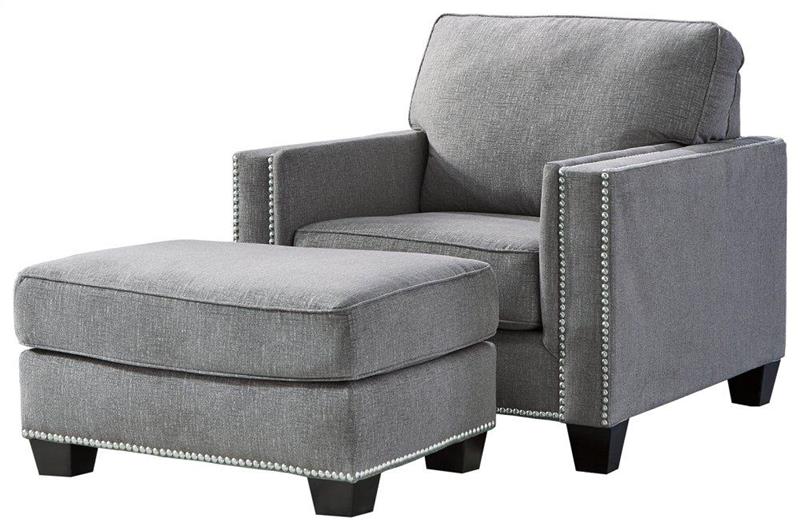 Chair and Ottoman - (PKG000872)