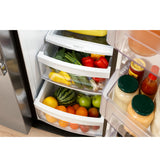 GE(R) 23.0 Cu. Ft. Side-By-Side Refrigerator - (GSS23GGPBB)