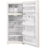 GE(R) ENERGY STAR(R) 17.5 Cu. Ft. Top-Freezer Refrigerator - (GTE18GTNRCC)