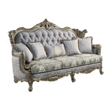 Miliani - Sofa With 5 Pillows - Antique Bronze