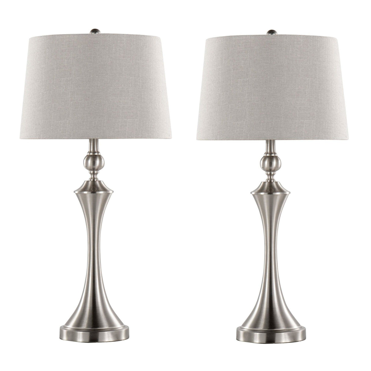 Flint - 30" Metal Table Lamp With USB (Set of 2)