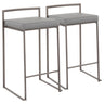 Fuji - Industrial Stackable Counter Stool Elegant Design