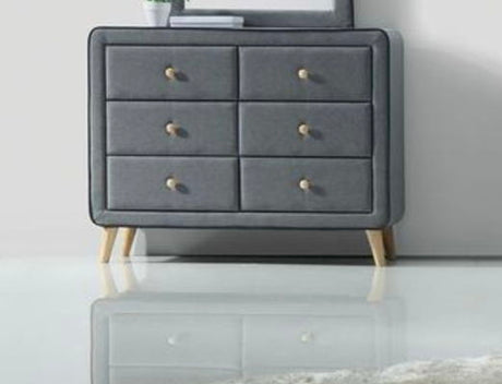 Valda - Dresser - Light Gray