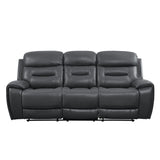 Lamruil - Sofa - Gray Top Grain Leather