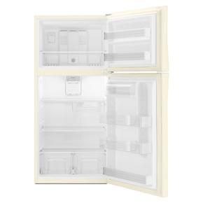 30" Wide Top Freezer Refrigerator - 19 Cubic Feet - Beige