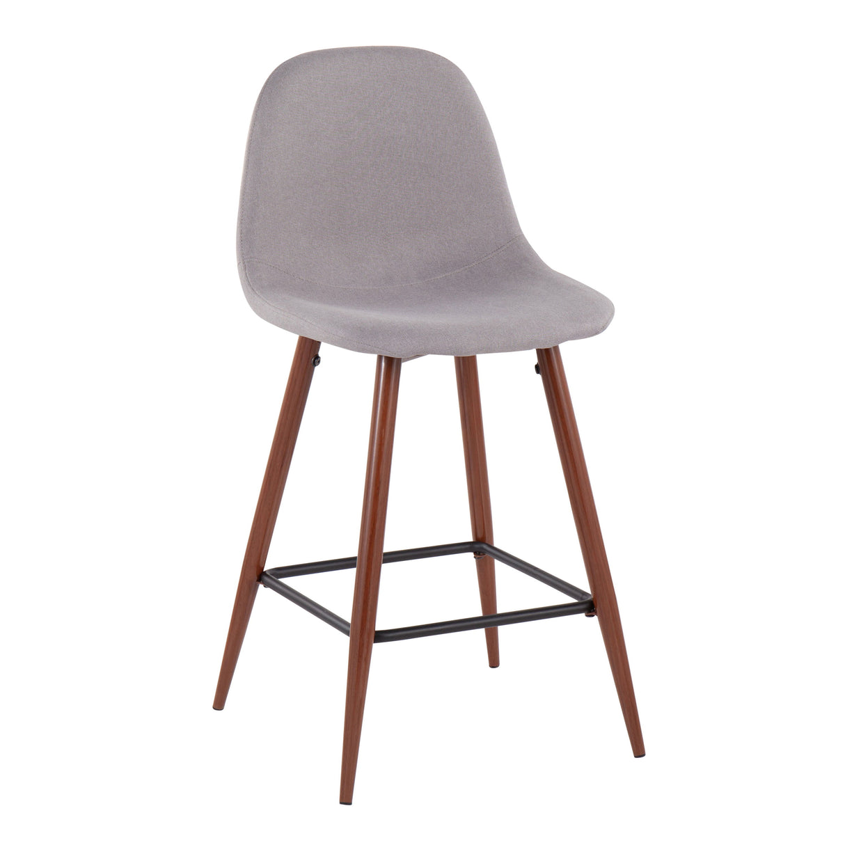 Pebble - Mid Century Modern Counter Stool (Set of 2)