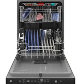 GE(R) ENERGY STAR(R) Top Control with Plastic Interior Dishwasher with Sanitize Cycle & Dry Boost - (GDP630PMRES)