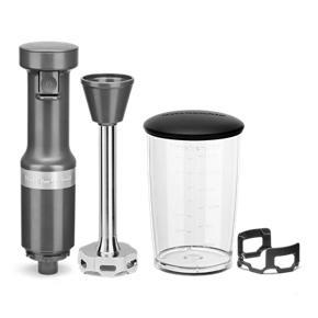 Variable Speed Corded Hand Blender - Matte Charcoal Grey