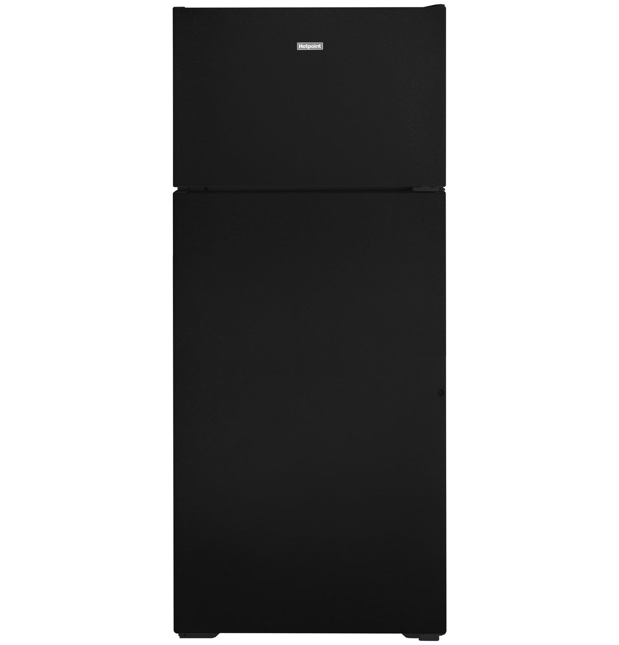 Hotpoint(R) 17.5 Cu. Ft. Recessed Handle Top-Freezer Refrigerator - (HPS18BTNRBB)