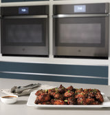 GE Profile(TM) 30" Smart Built-In Convection Double Wall Oven with No Preheat Air Fry and Precision Cooking - (PTD7000BNTS)