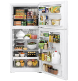 GE(R) ENERGY STAR(R) 19.2 Cu. Ft. Top-Freezer Refrigerator - (GTE19DTNRWW)