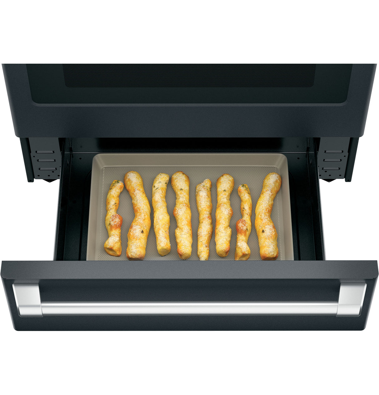 Caf(eback)(TM) 30" Smart Slide-In, Front-Control, Radiant and Convection Range - (CES700P3MD1)