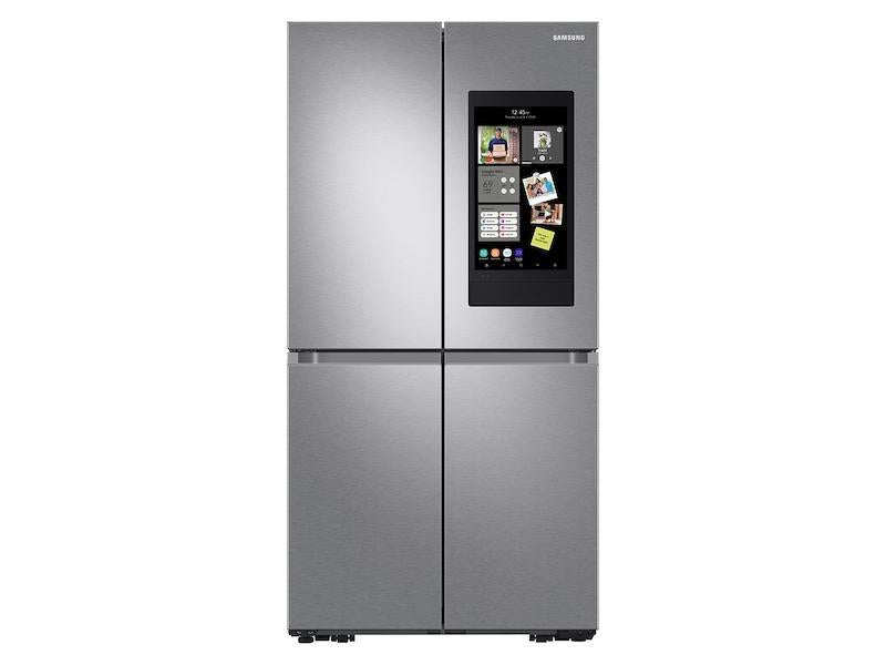 23 cu. ft. Smart Counter Depth 4-Door Flex(TM) refrigerator with Family Hub(TM) and Beverage Center in Stainless Steel - (RF23A9771SR)