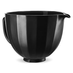 5 Quart Black Shell Ceramic Bowl