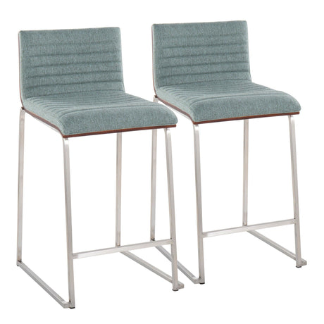 Mason Mara - 26" Fixed-Height Counter Stool (Set of 2)