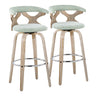 Gardenia - 30" Fixed-Height Barstool (Set of 2)