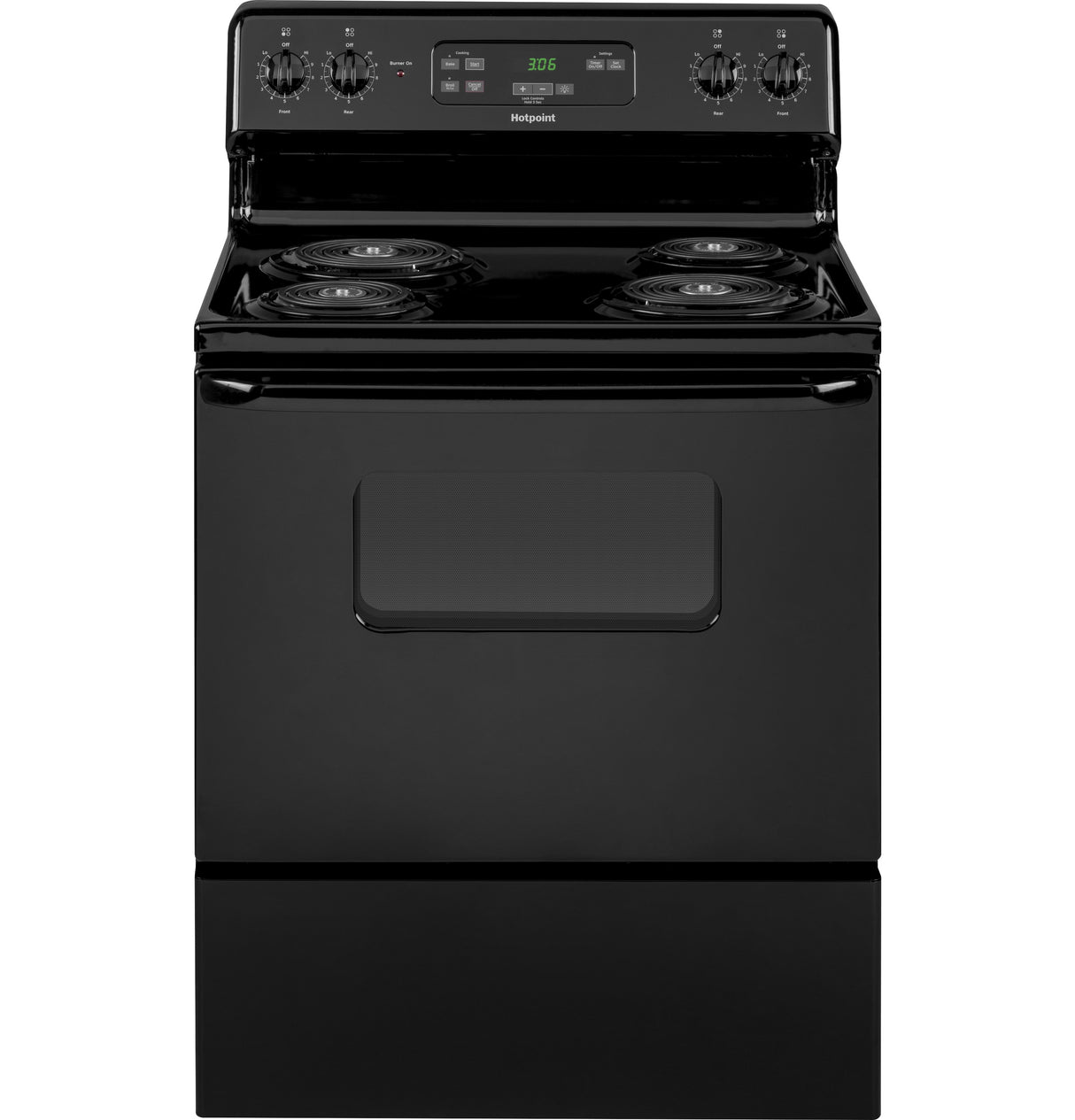 Hotpoint(R) 30" Free-Standing Standard Clean Electric Range - (RBS360DMBB)