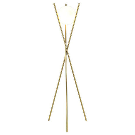 Yamileth - Tripod Floor Lamp - Gold