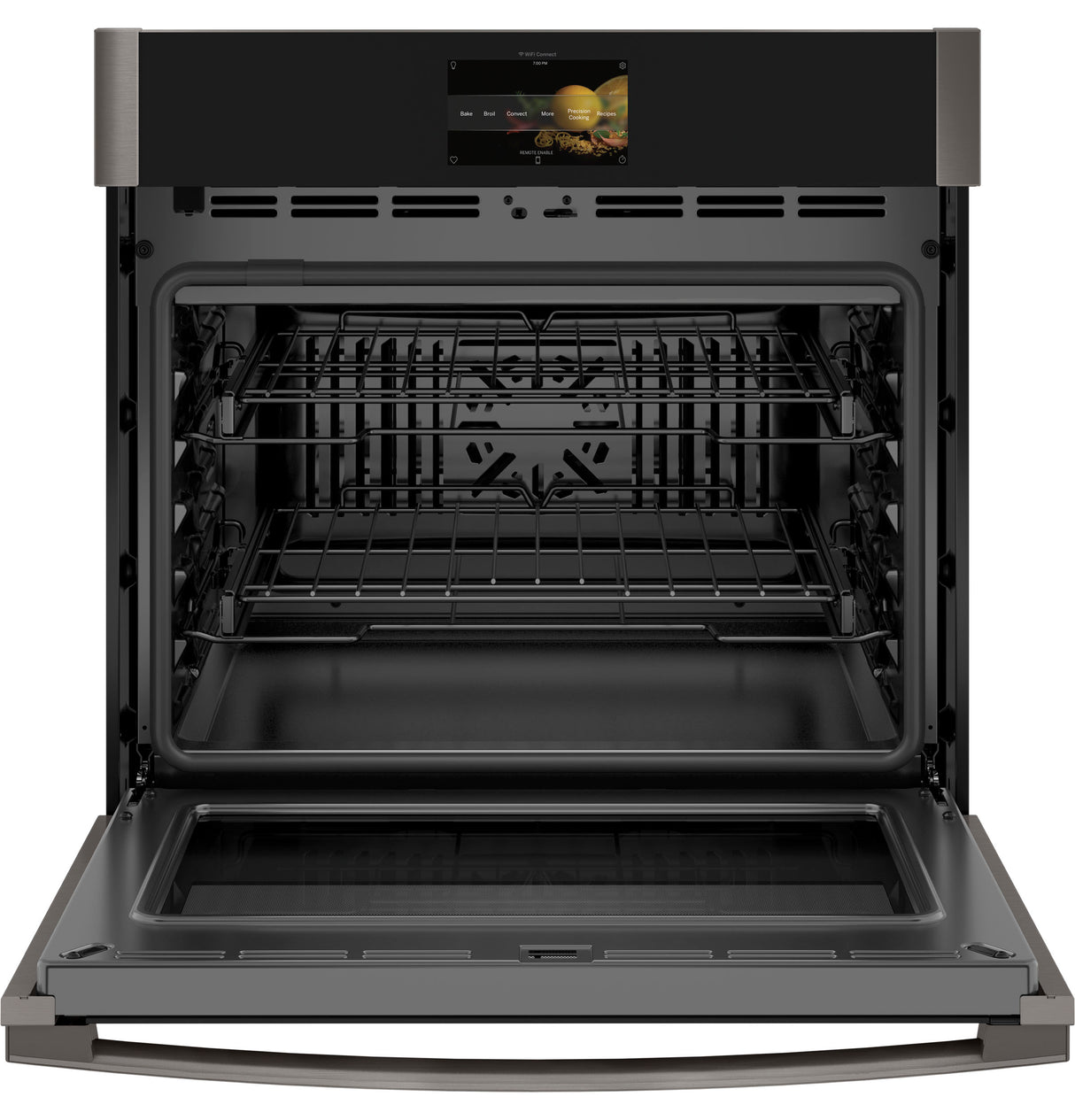 GE Profile(TM) 30" Smart Built-In Convection Single Wall Oven with In-Oven Camera and No Preheat Air Fry - (PTS9000BNTS)