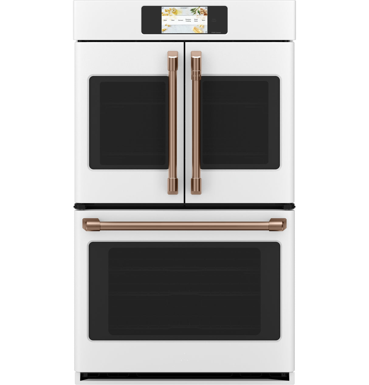 Caf(eback)(TM) Professional Series 30" Smart Built-In Convection French-Door Double Wall Oven - (CTD90FP4NW2)