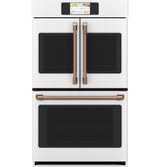 Caf(eback)(TM) Professional Series 30" Smart Built-In Convection French-Door Double Wall Oven - (CTD90FP4NW2)